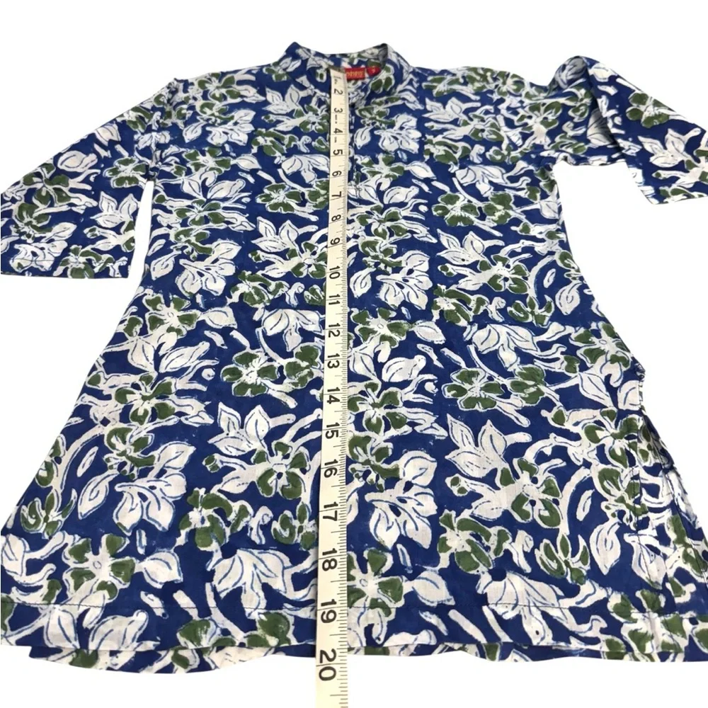 Poppy Colours of Kids Girls Blue Floral Dress Size 2